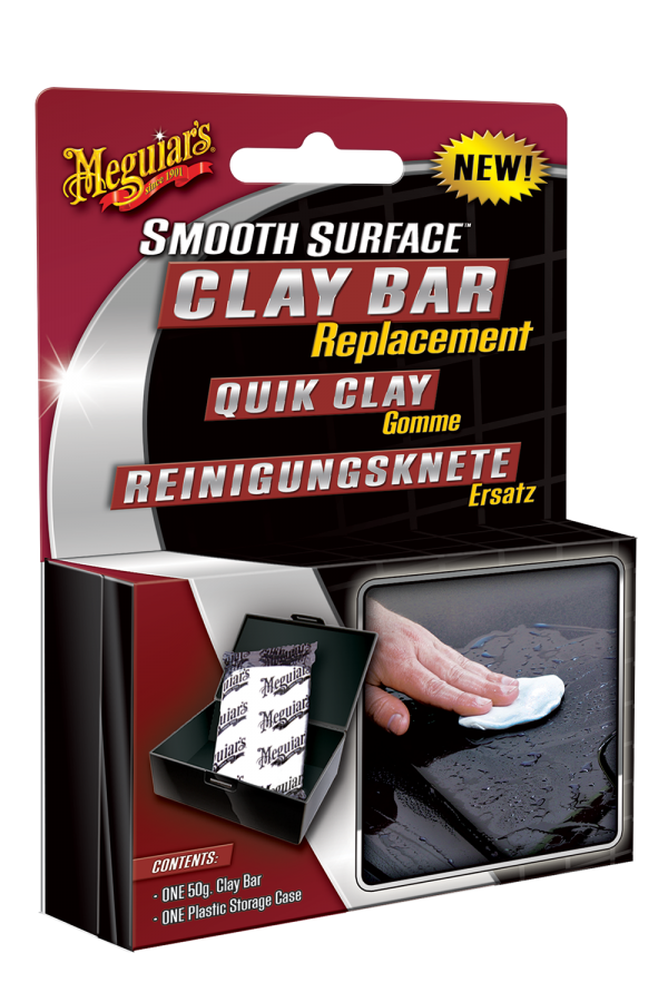 Clay Bar Meguiar's Smooth Surface, 50g - G1001EU - Pro Detailing
